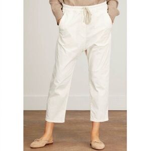 NILI LOTAN Casablanca Pants Eggshell Ivory White Small